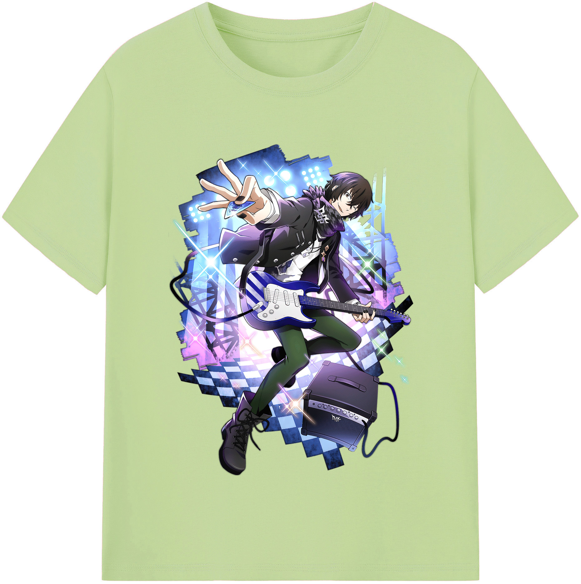（画像用） 文豪ストレイドッグス Bungo Stray Dogs 綿100％半袖Tシャツ（フロントプリント）